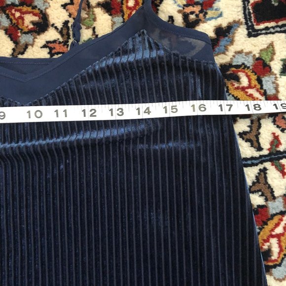 Mudd Ribbed Velvet Strappy Dress - Picture 5 of 5